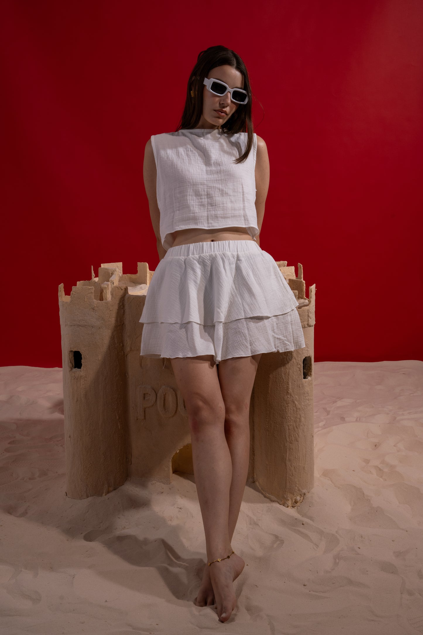 White 2 piece set