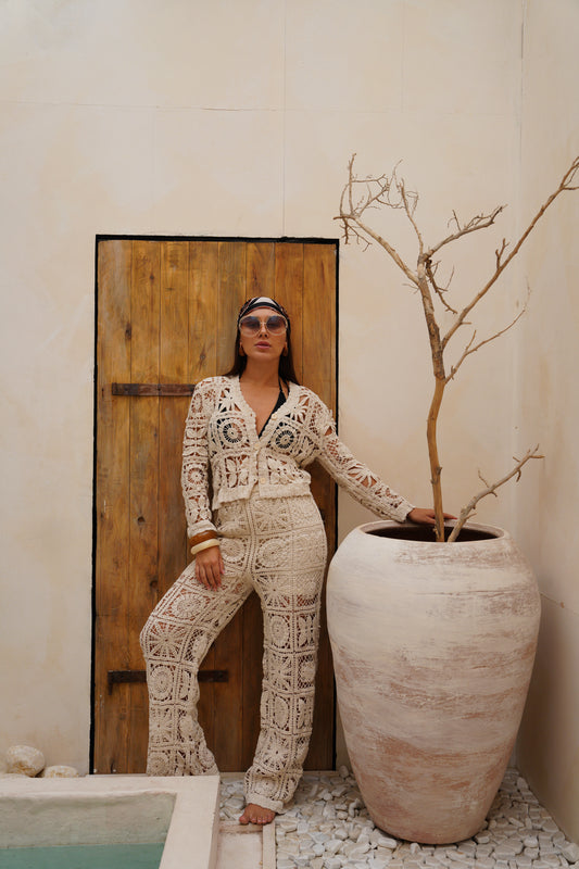 Handmade long sleeve set