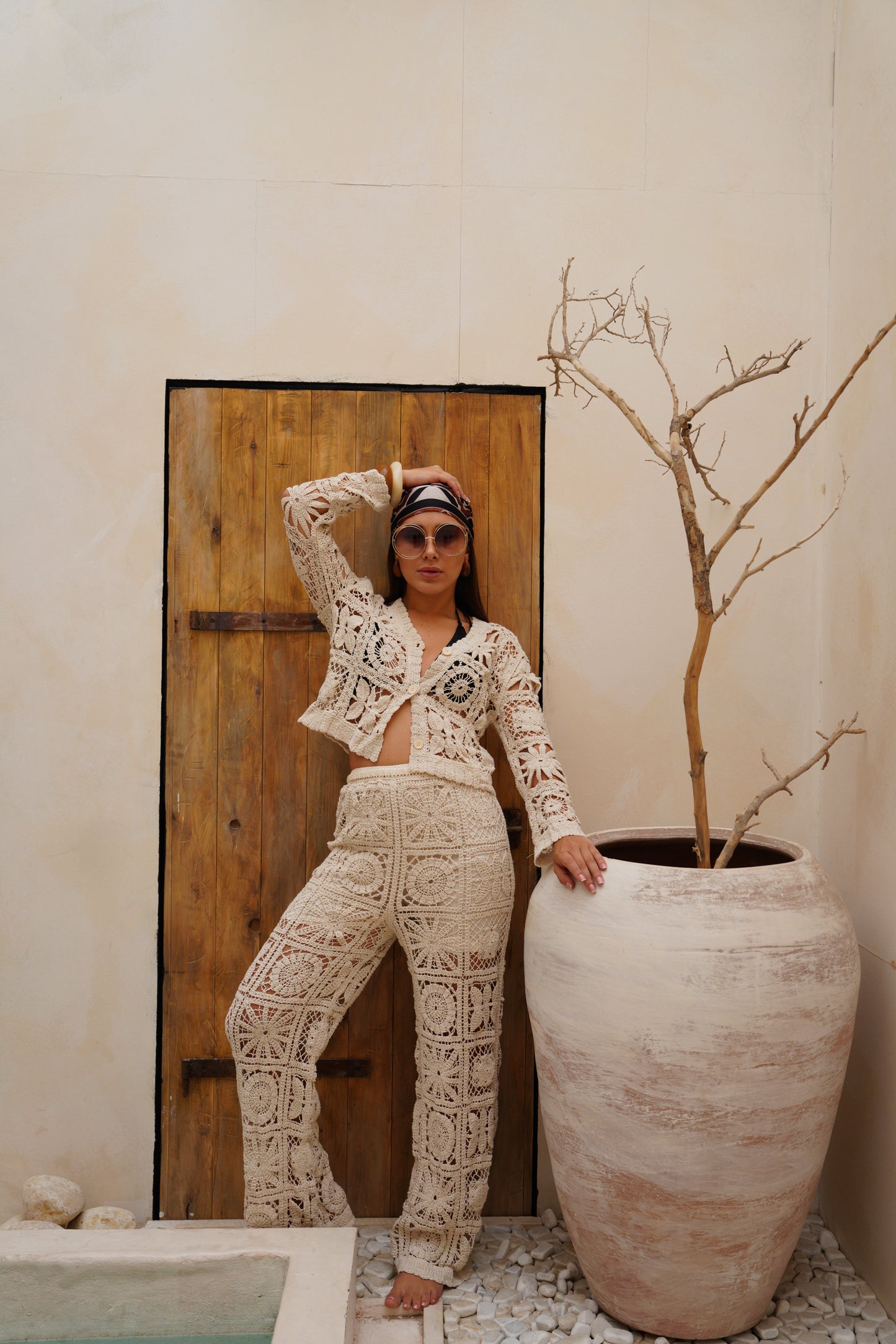 Handmade long sleeve set