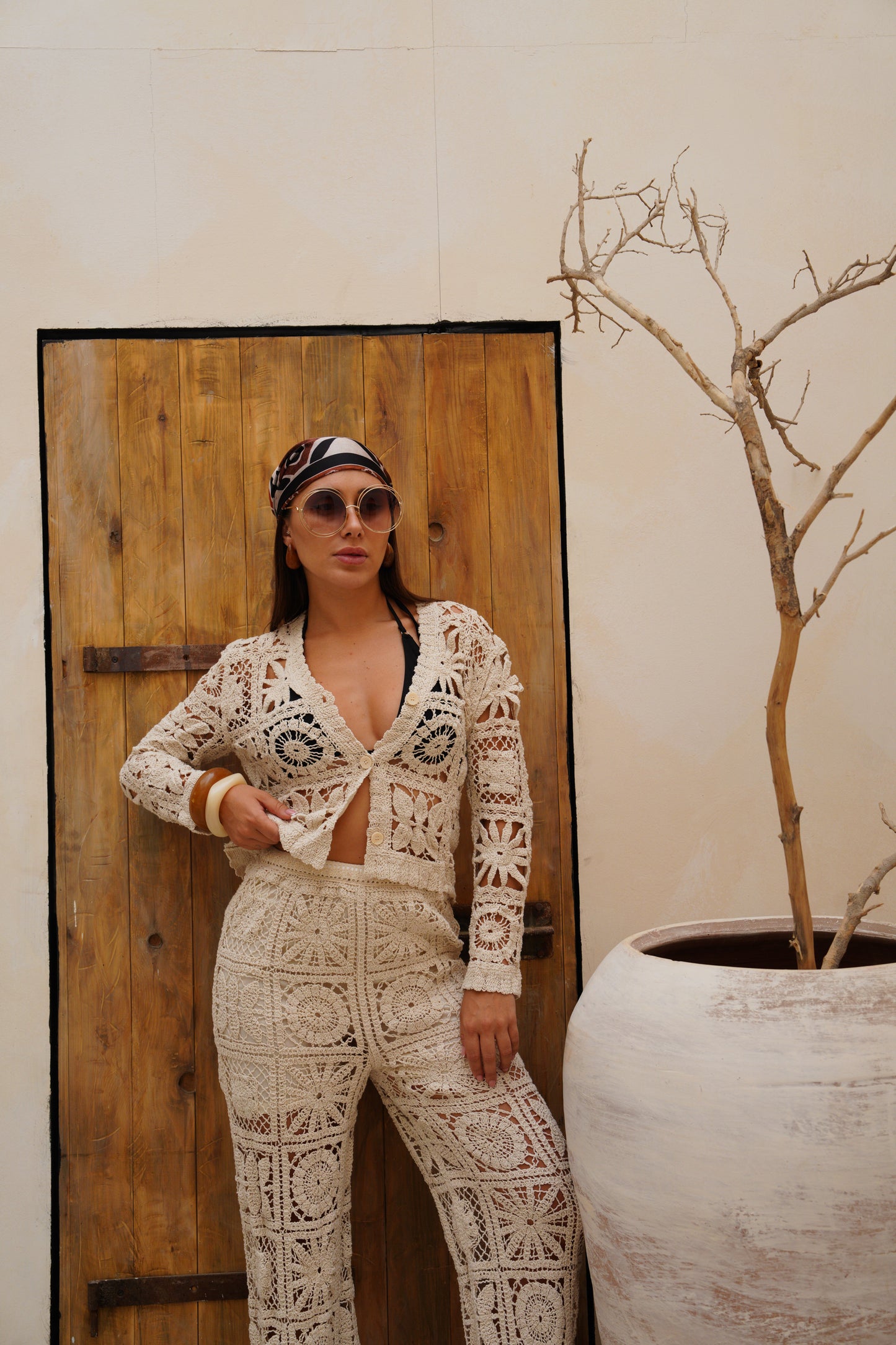 Handmade long sleeve set