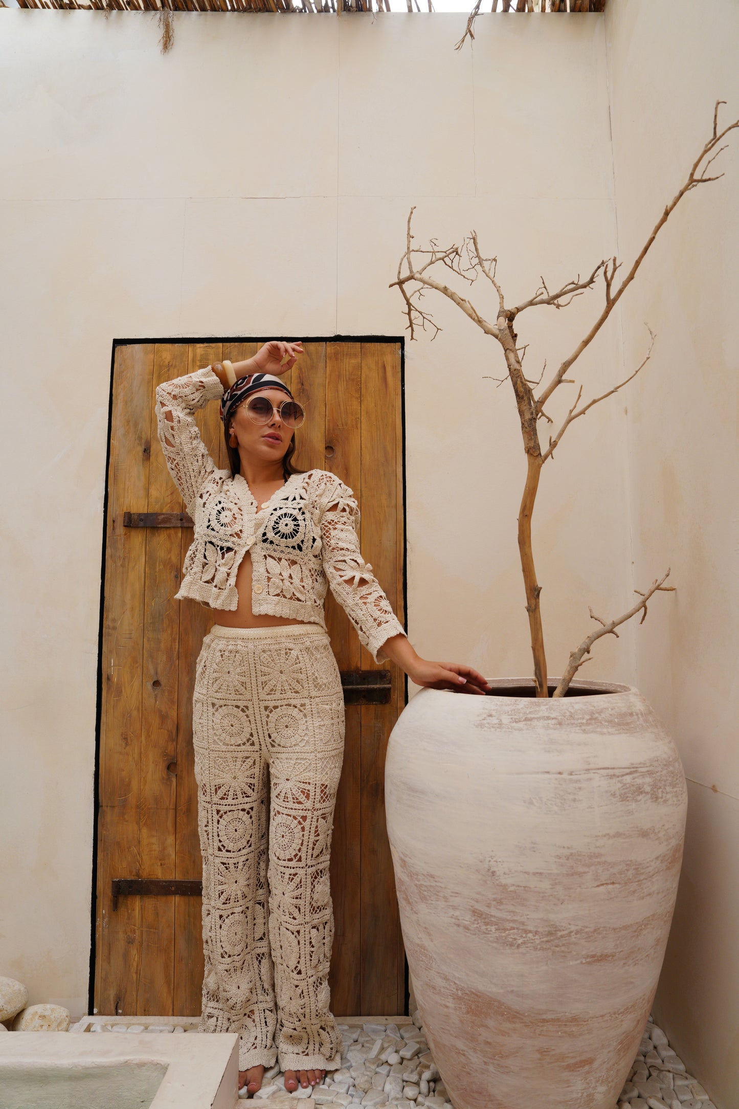 Handmade long sleeve set