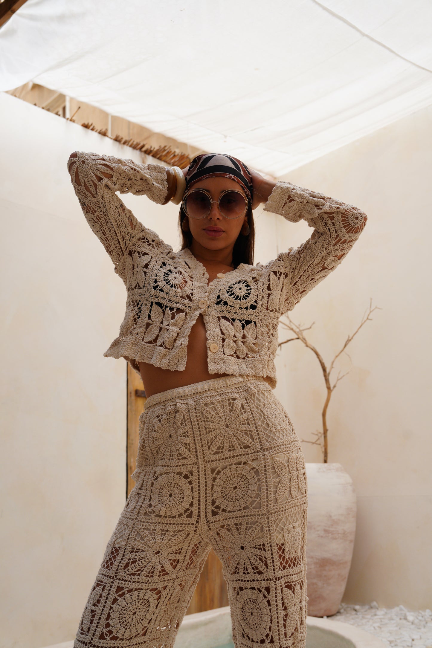 Handmade long sleeve set