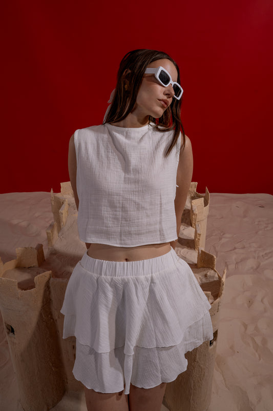 White 2 piece set