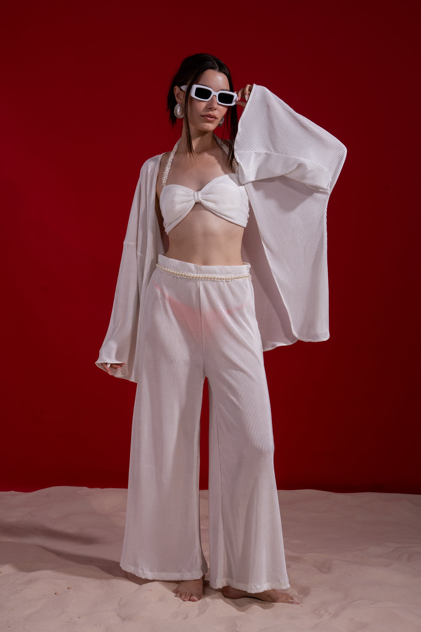 White bleese 3 piece set